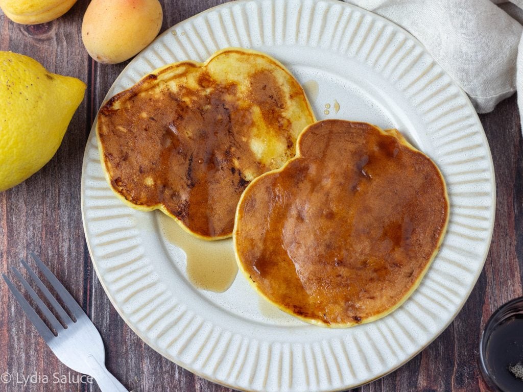 Pancakes de albaricoque