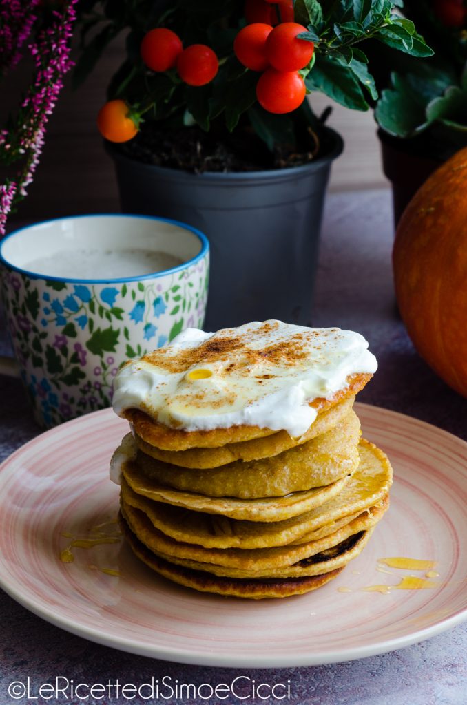 Pancakes de calabaza