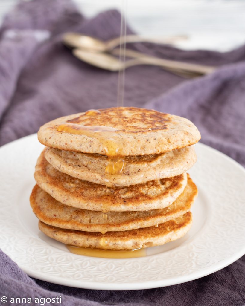 Pancakes proteicos dulces