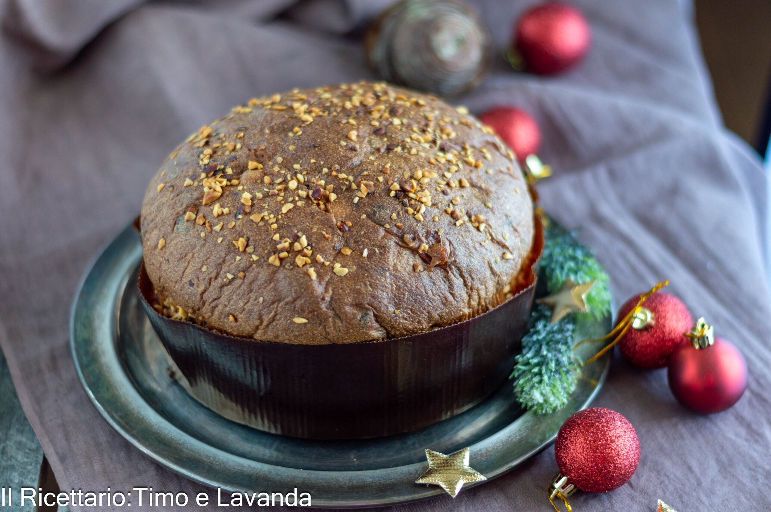 Panettone de chocolate gianduia