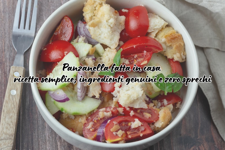 Panzanella hecha en casa