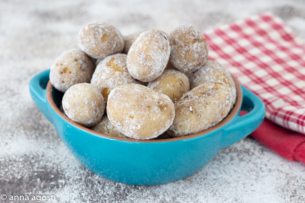 Papas Arrugadas receta Canaria