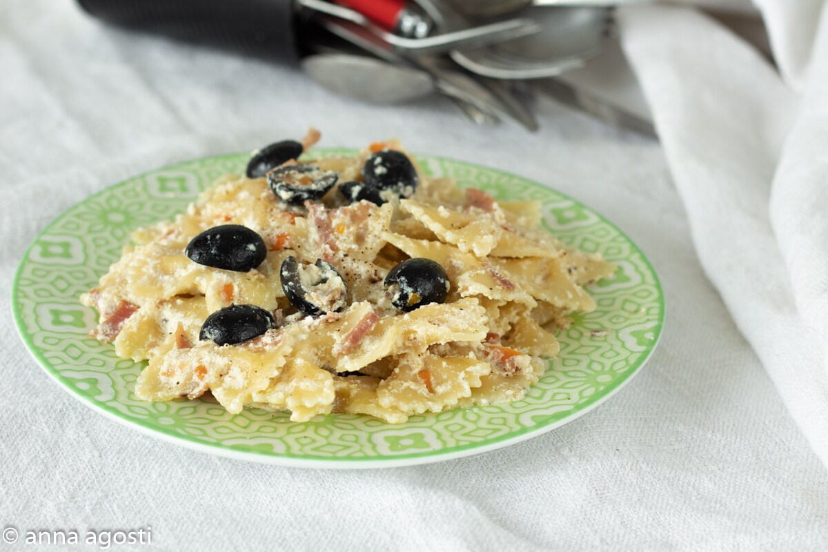 Pasta cremosa a la Toscana