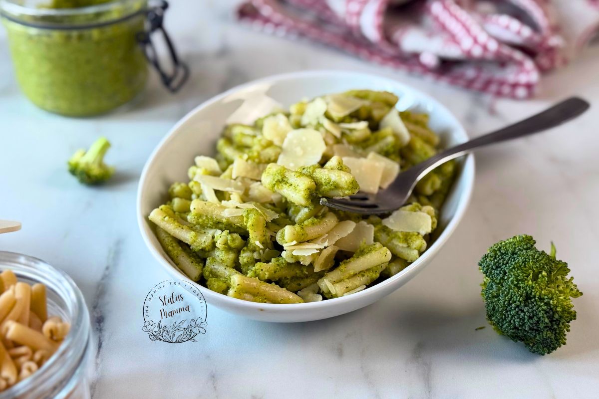 Pasta cremosa con brócoli también Bimby: el plato rápido, sano y lleno de sabor