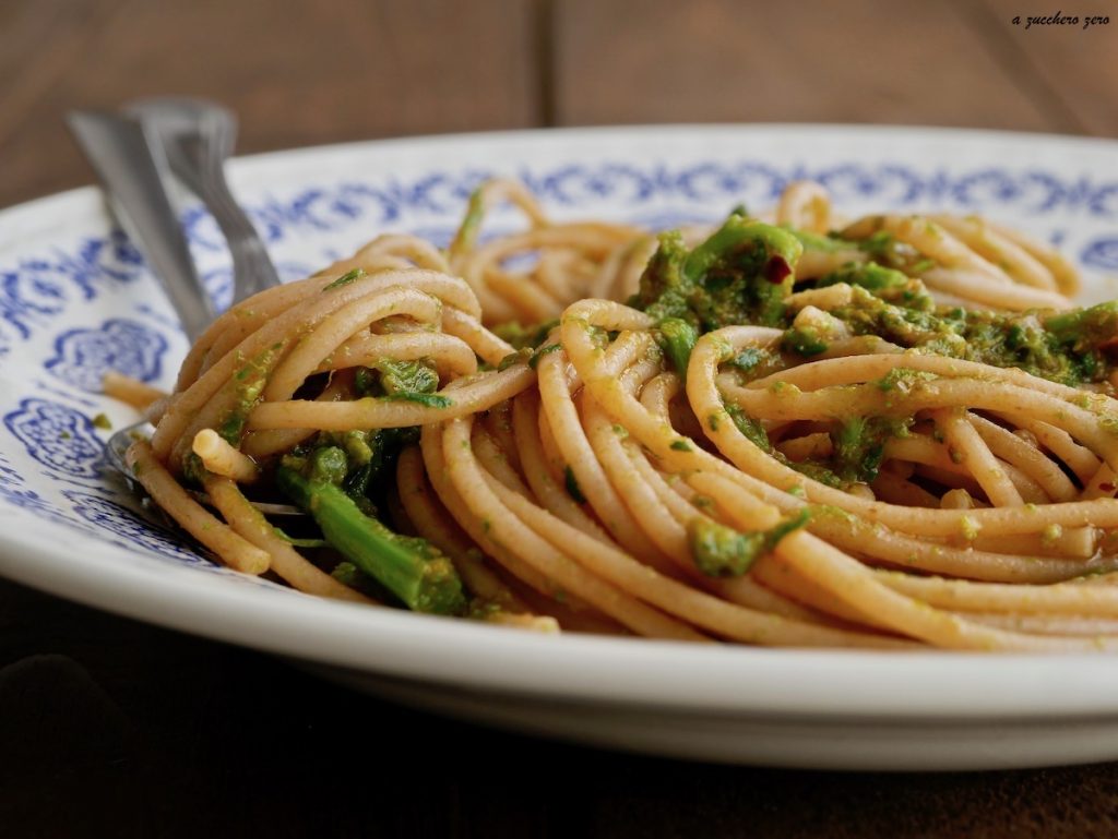 Pasta integral con los lassini