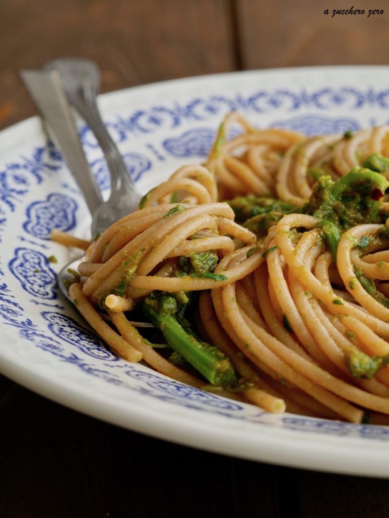 Pasta integral con los lassini