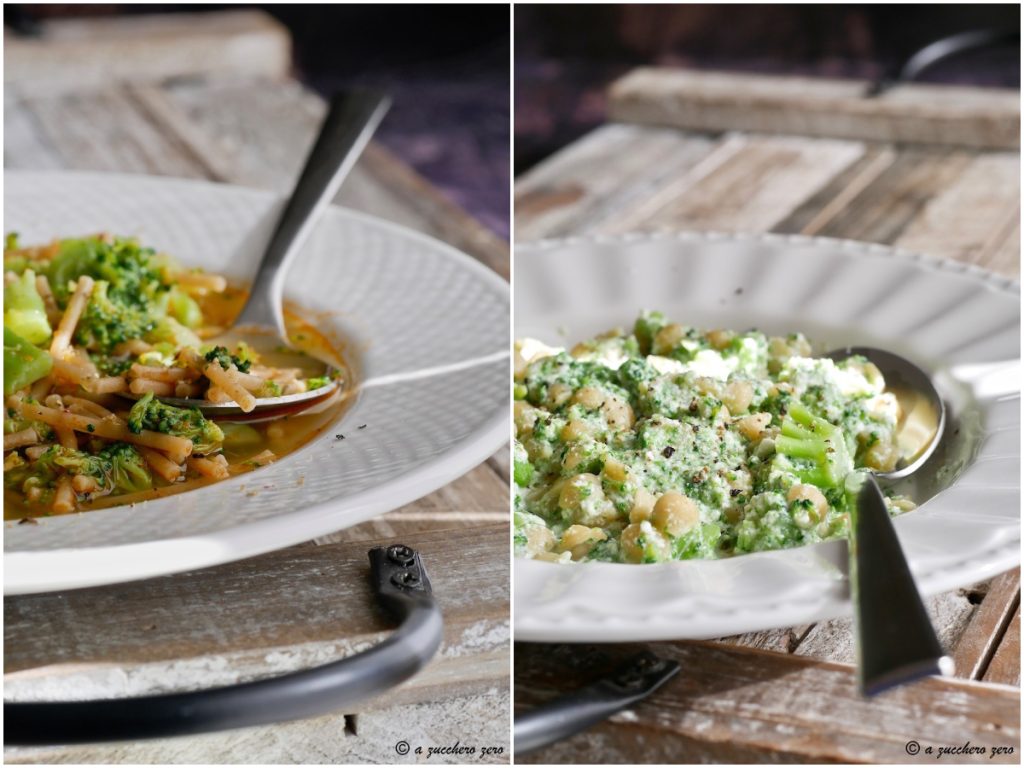 Pasta integral y brócoli dos recetas