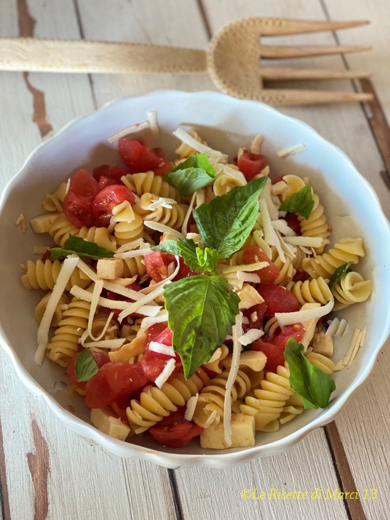 Pasta fría alla crudaiola