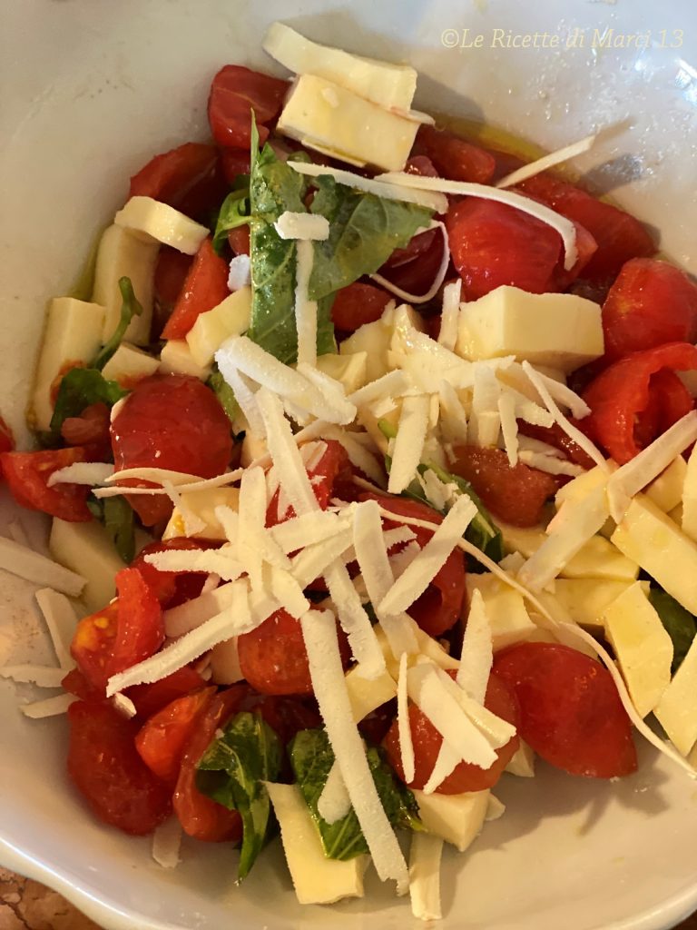 Pasta fría alla crudaiola