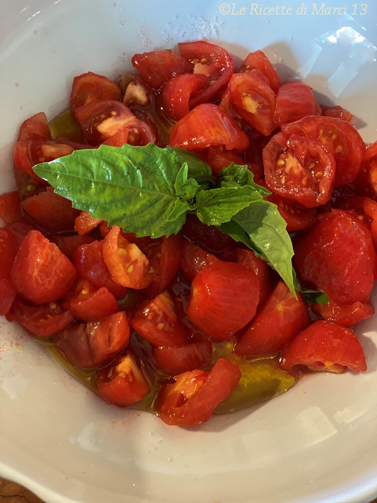 Pasta fría alla crudaiola
