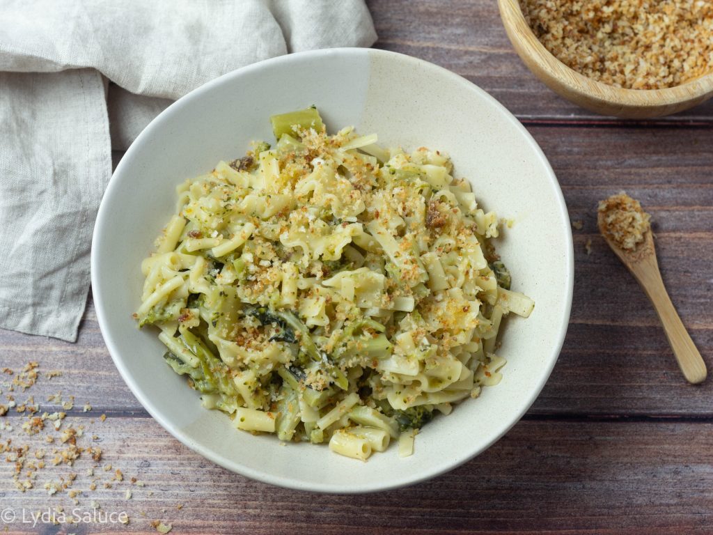 Pasta y brócoli risottata