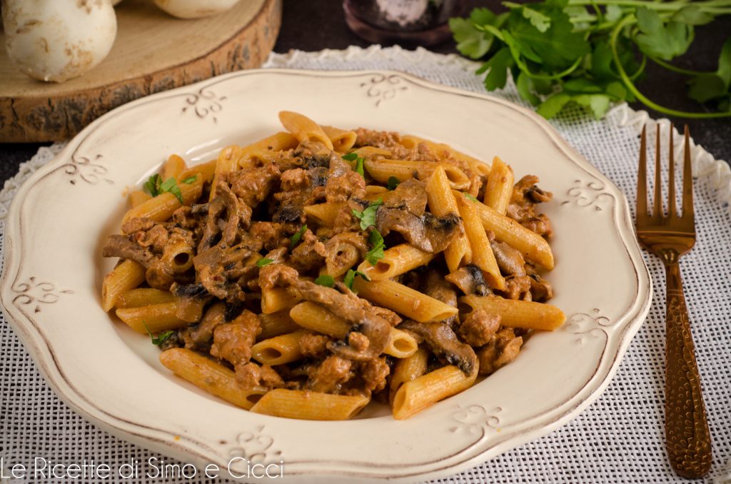 Penne a la boscaiola