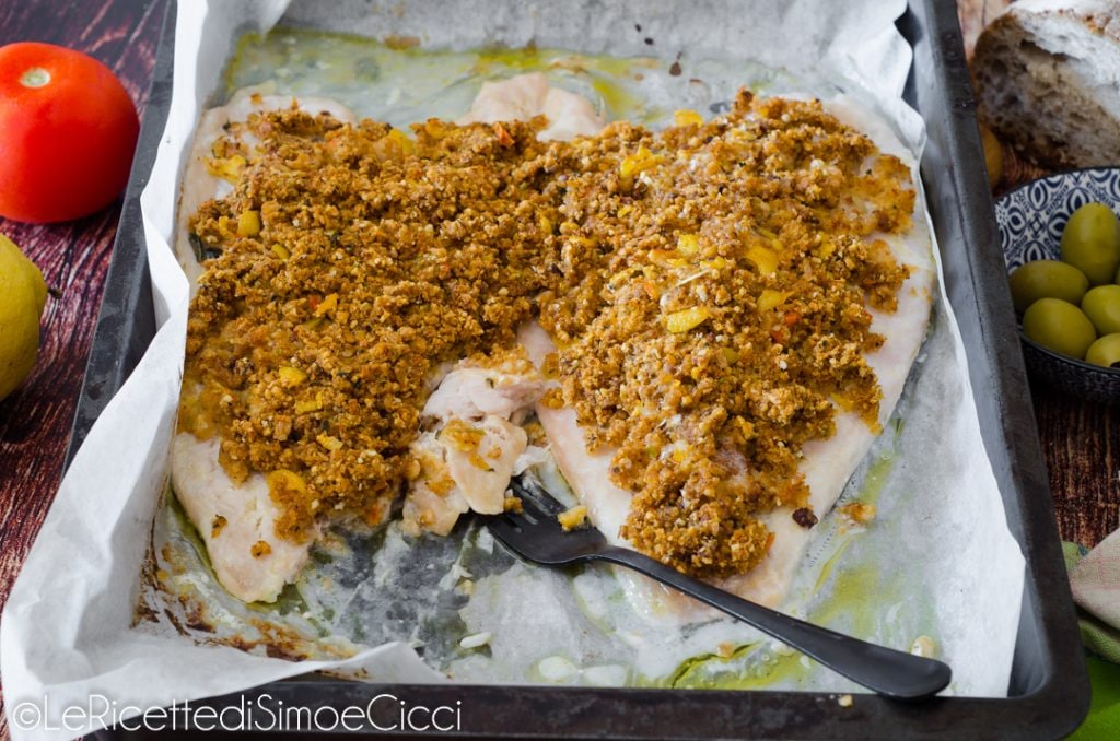 Perca al horno