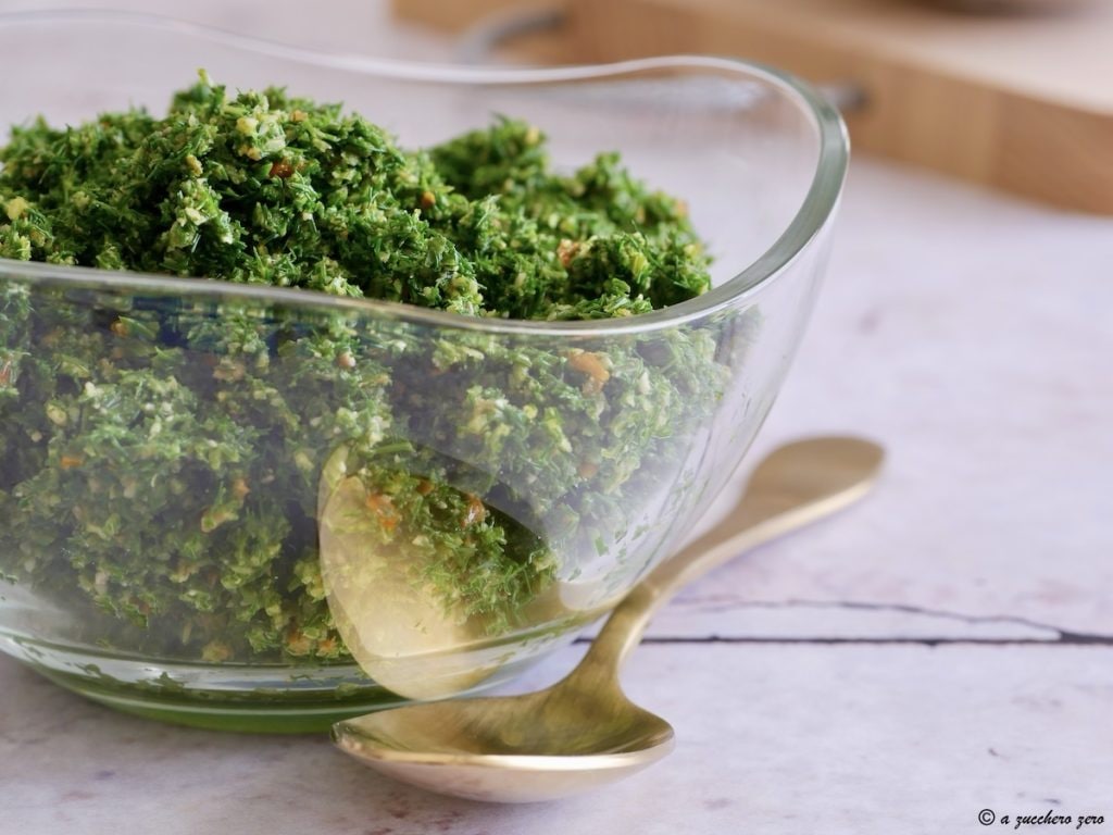 Pesto di finocchietto selvatico light