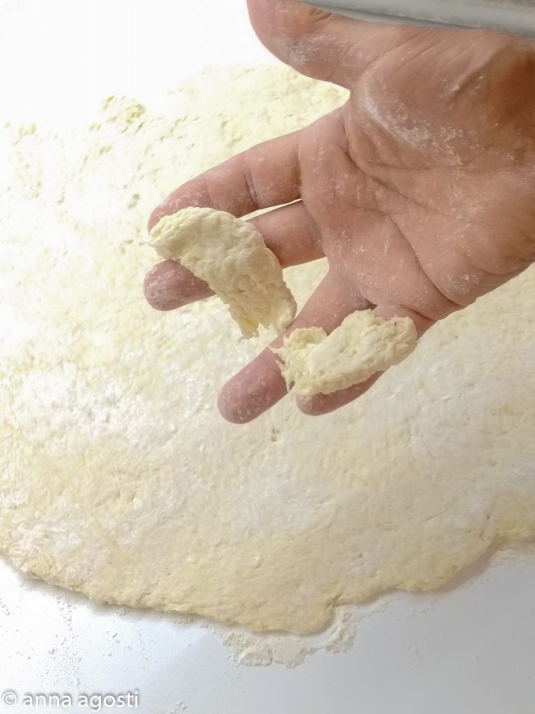 Piode de Monno gnocchi de patatas crudas