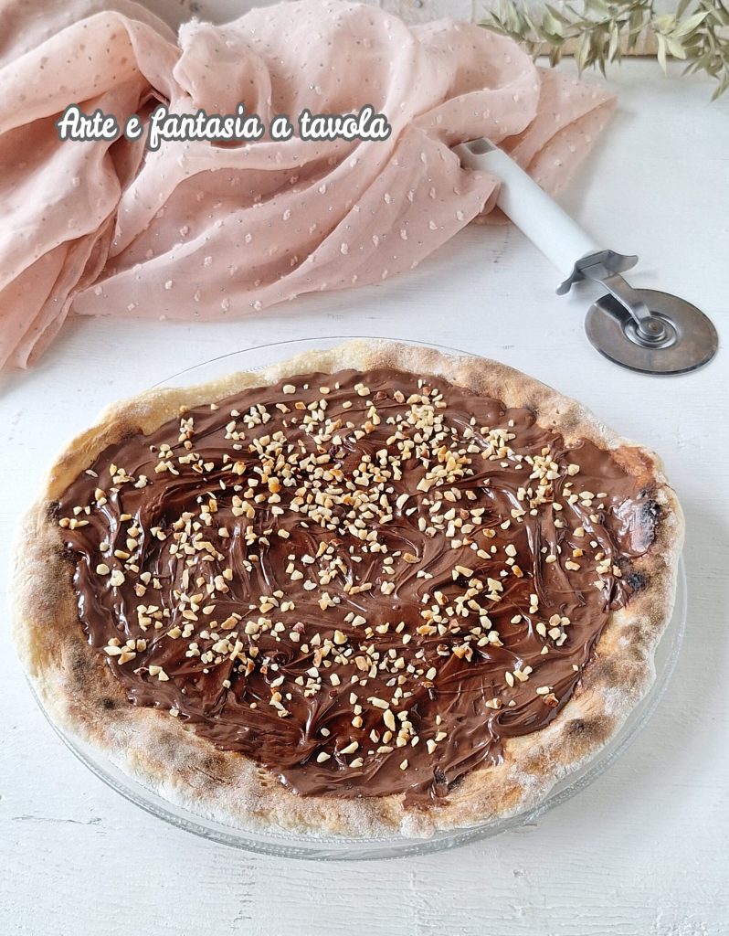 Pizza con Nutella