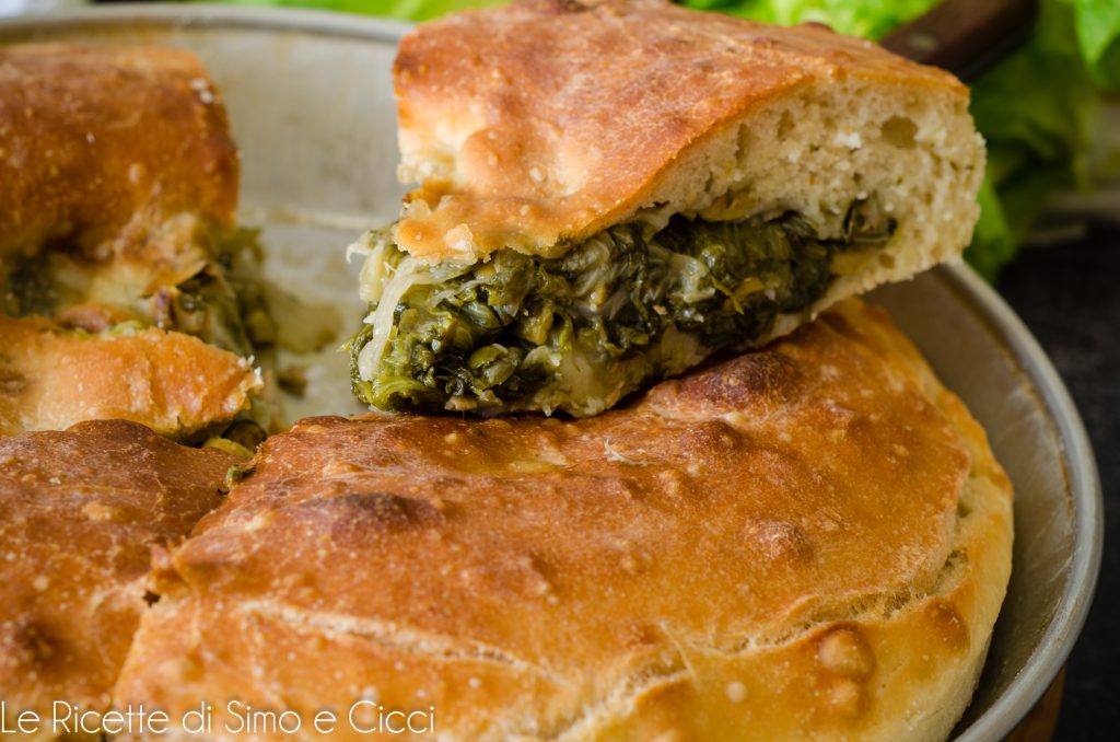 Pizza de escarola