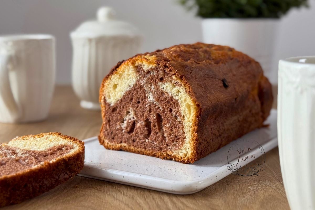 Plumcake Marmolado Suavísimo: Sin Mantequilla y con Yogur