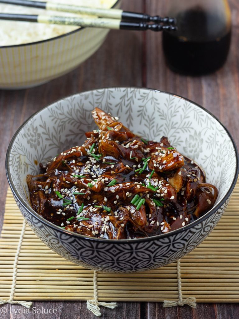 Pollo Teriyaki en slow cooker