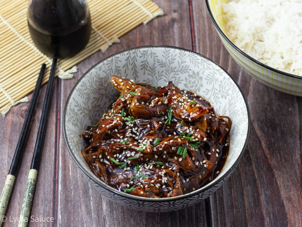 Pollo Teriyaki en slow cooker