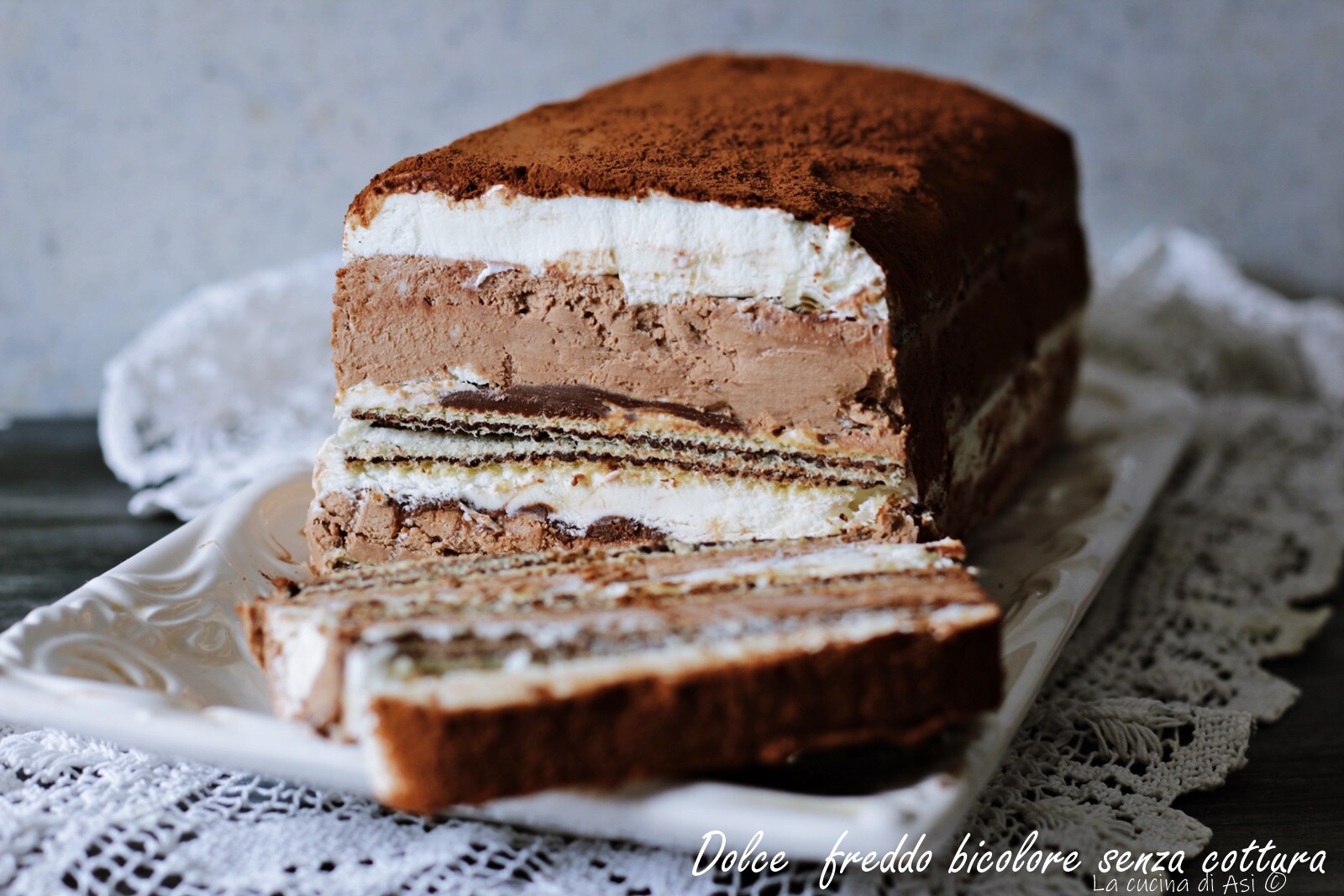 POSTRE FRÍO BICOLOR SIN HORNEADO
