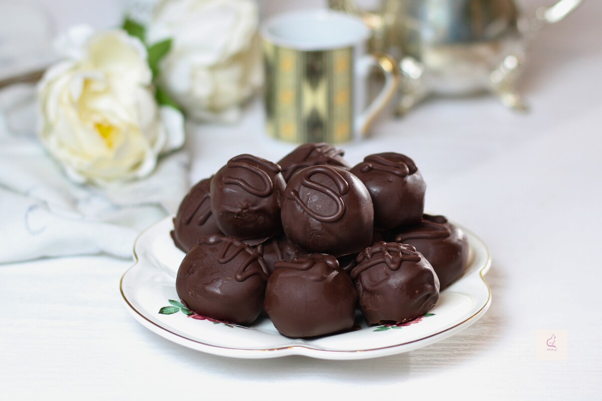 Trufas Sacher glaseadas