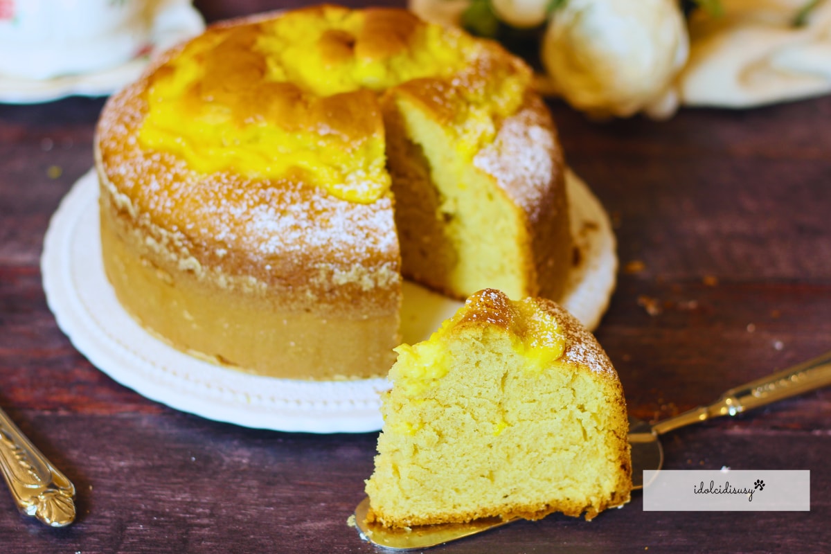 Tarta con crema pastelera – tarta Nua