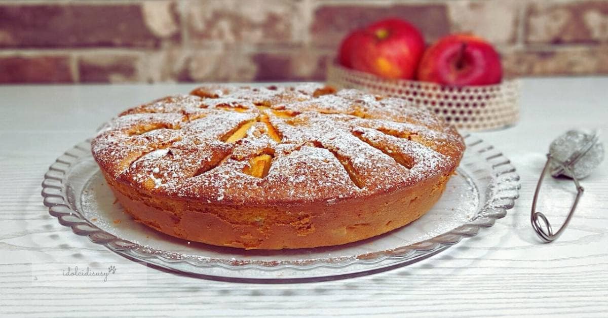 Tarta de manzana sin mantequilla esponjosa y aromática