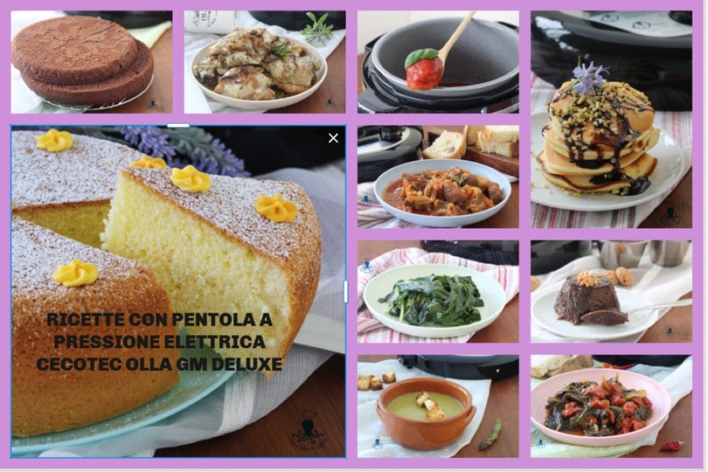 Ricette con pentola elettrica Olla della Cecotec