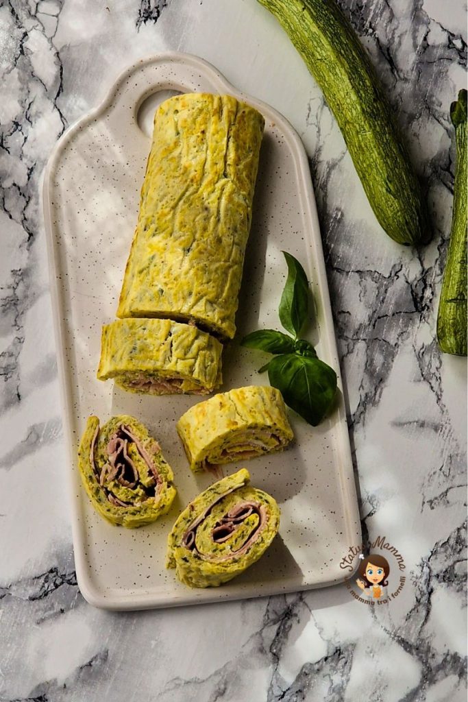 Rollo de calabacín al horno con relleno sabroso: listo en menos de 1 hora