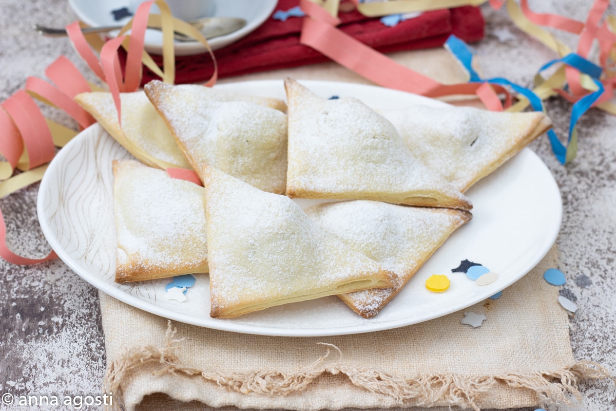 Raviolis dulces de carnaval receta veneciana de los rufioi