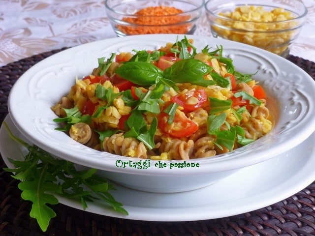 Receta ensalada de verano con legumbres peladas VERDURAS que pasión by Sara