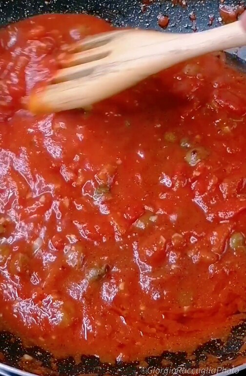 judías verdes con tomate