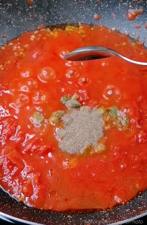 judías verdes con tomate