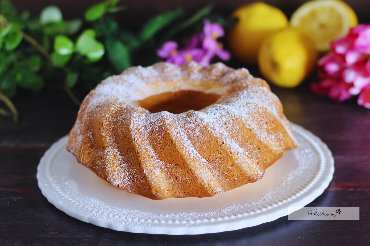 Rosca de limón esponjosa – también Bimby