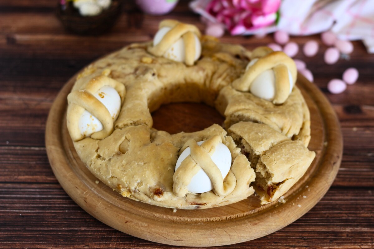 Casatiello de Pascua Napolitano