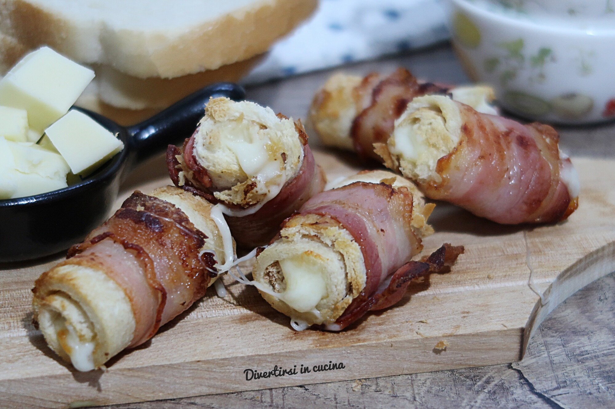 Rollitos de bacon