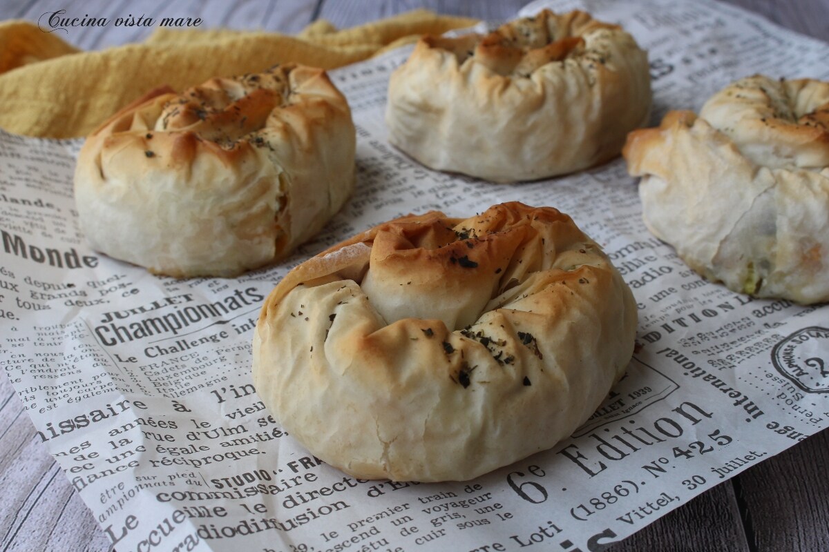 Rollitos de masa filo
