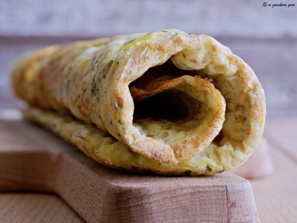 Rollo de tortilla al horno receta base para personalizar y rellenar