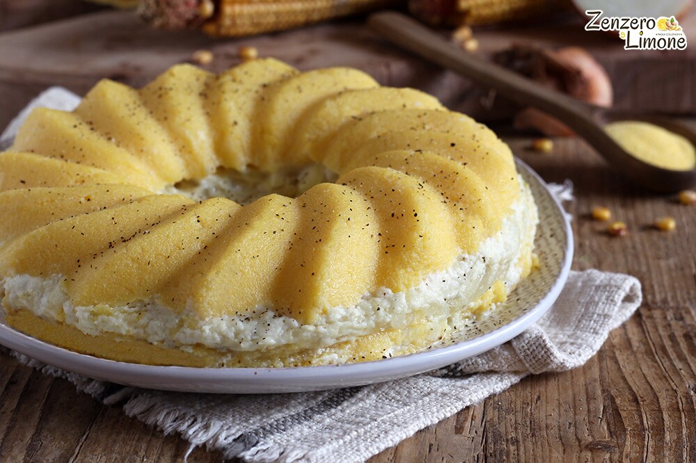 Rosca de polenta al gorgonzola