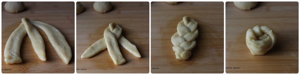 Rositas de brioche Cocina vista al mar