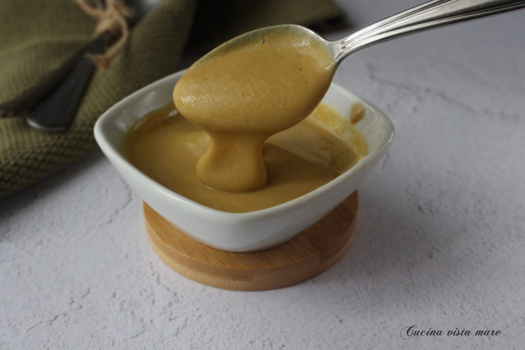 Salsa de mostaza Cocina vista mar