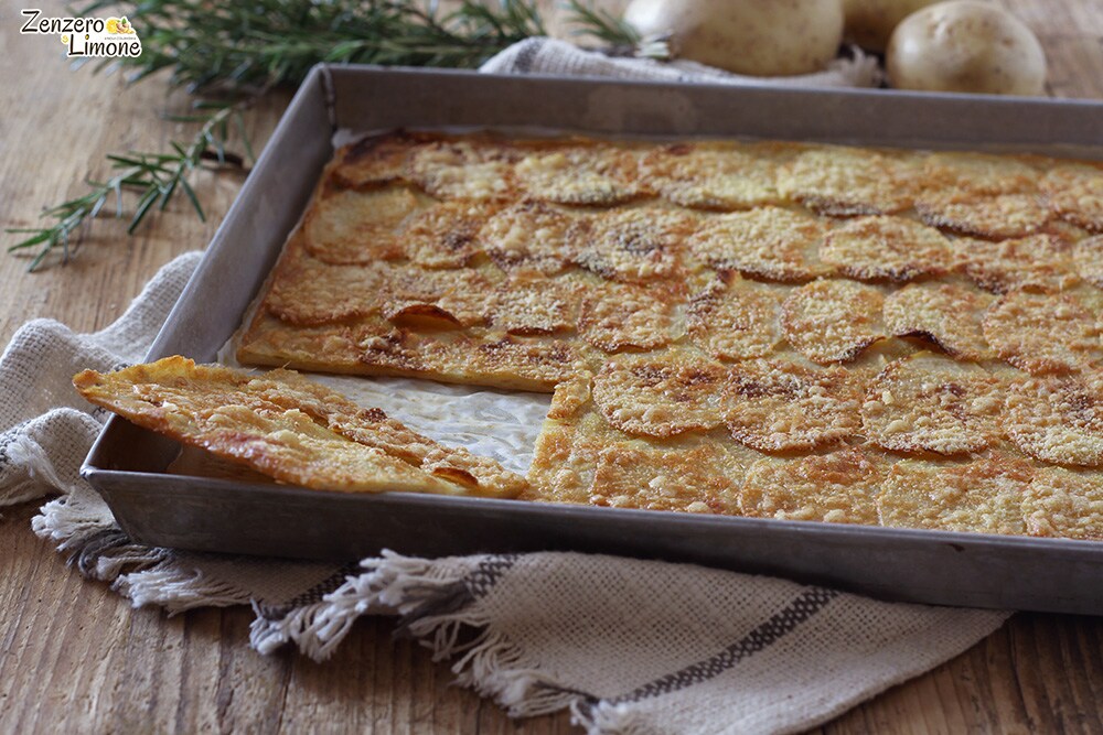 Schiacciata con patatas