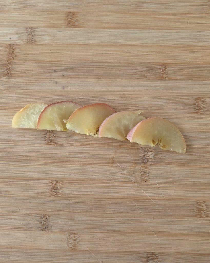 rosas de manzana