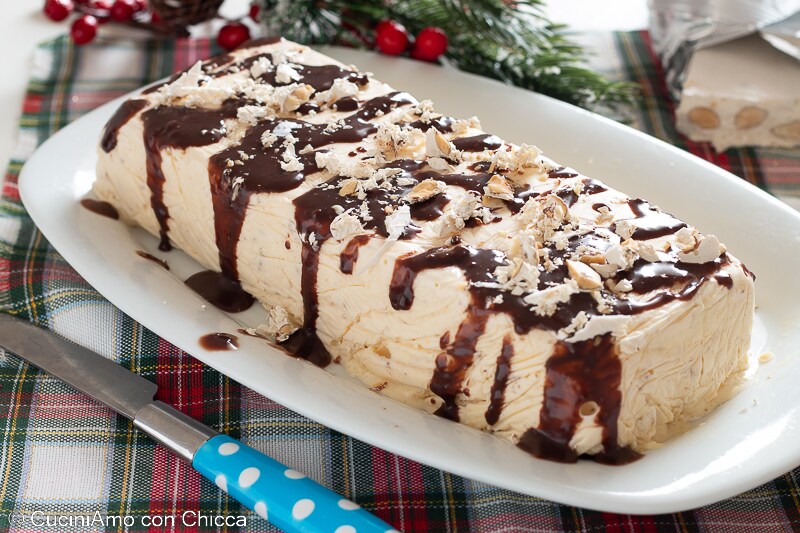 Semifreddo de turrón