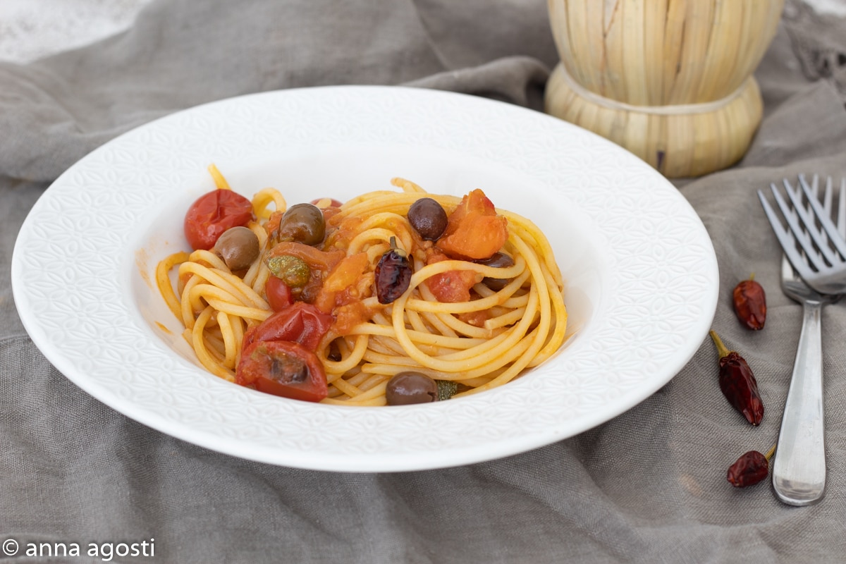 Spaghetti a la puttanesca