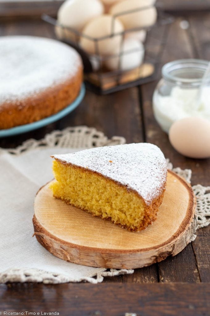 Tarta 5 minutos con harina de arroz