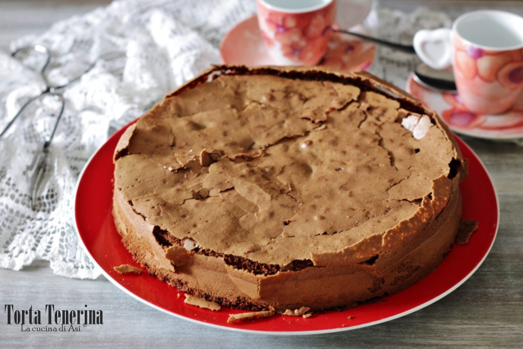 Tarta Tenerina receta dulce