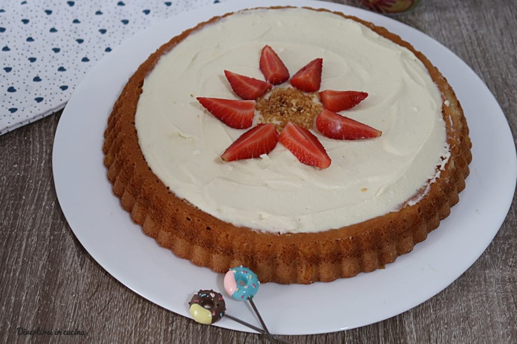Tarta blanda de chocolate blanco