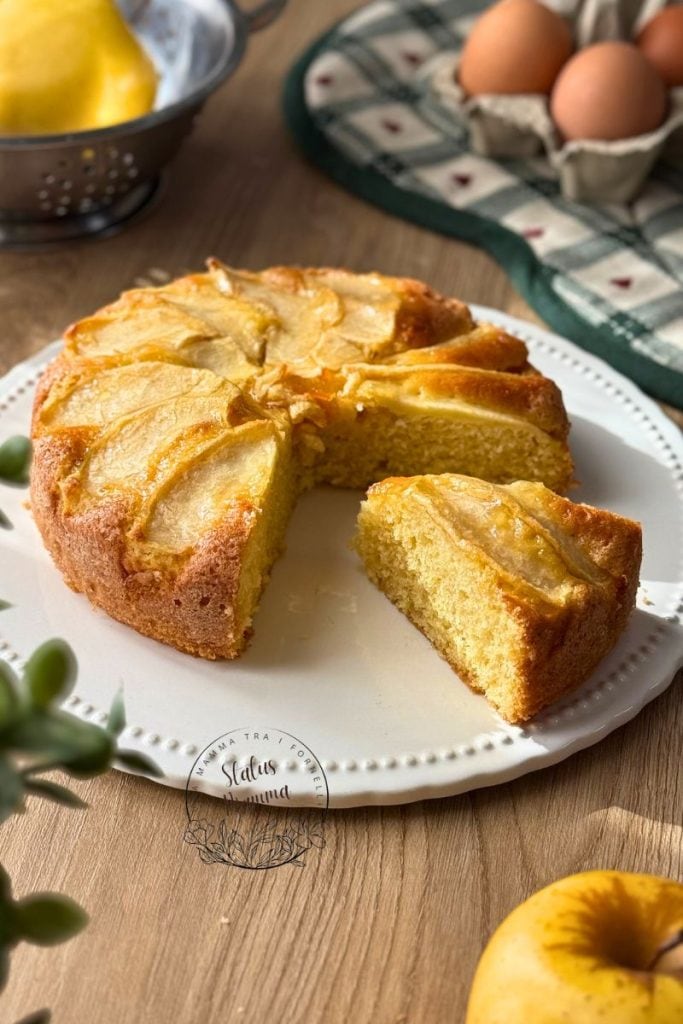 Tarta con 1 Manzana: Un Postre Fácil y Aromático para Cualquier Momento
